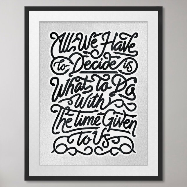 Minimalist Motivational Poster with Quote (Creator Uploaded)