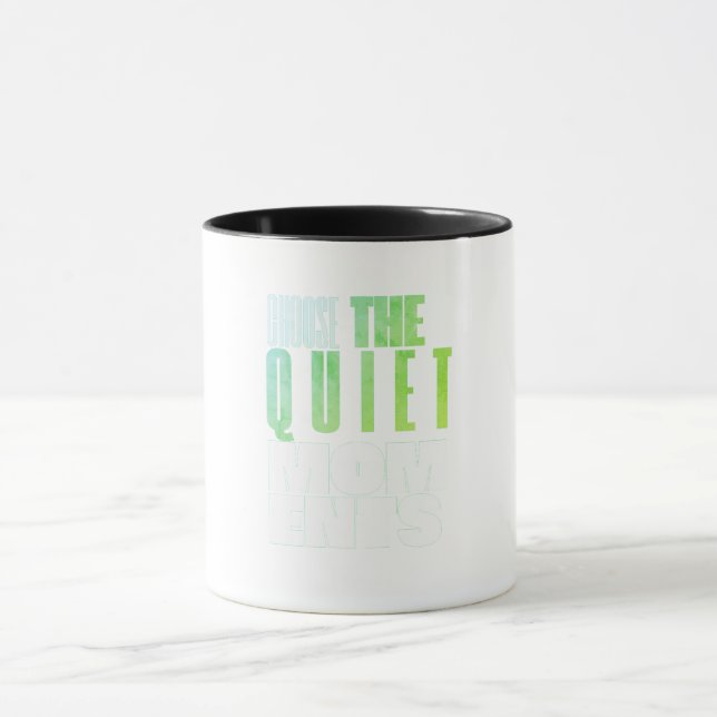 Minimalist Motivational Quote Mug — Modern Clean (Center)