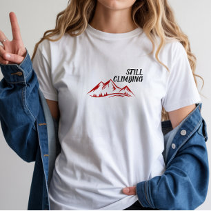 Minimalist Mountain Shirt Simple Line Design