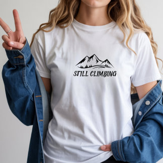 Minimalist Mountain Shirt Simple Line Design