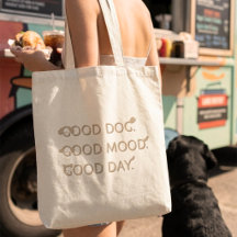 Minimalist Muted Beige Dog Lover Typography