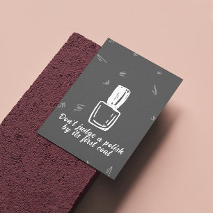 Minimalist Nail Salon Poster
