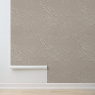 Minimalist Neutral Beige Pattern Wallpaper
