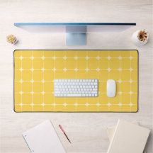 Minimalist Neutral Grid Large Office Amber & Cream