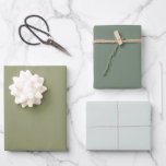 Minimalist Olive Sage Green Plain Solid Colour  Wrapping Paper Sheet<br><div class="desc">Minimalist Olive Sage Green Plain Solid Colour Wrapping sheet</div>