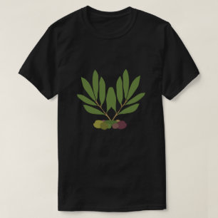 Minimalist Olives and Branches. T-Shirt