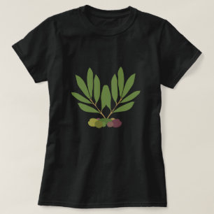 Minimalist Olives and Branches. T-Shirt