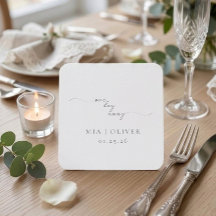 Minimalist One Day Away Rehearsal Dinner Wedding