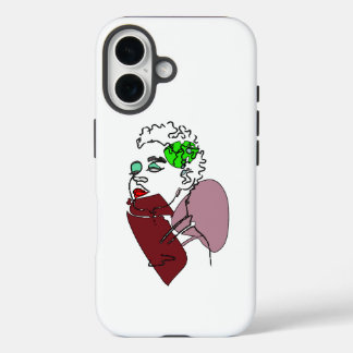 Minimalist One-Line Art Phone Case – Unique Modern