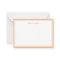 Minimalist Orange, 2 Borders, signature