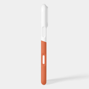 Minimalist Orange and White Phone Case