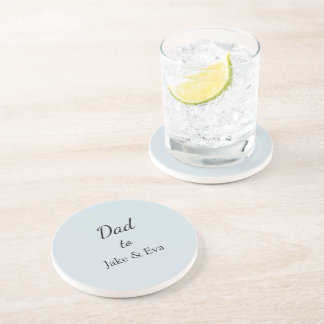 Minimalist Pastel Coaster | Father's Day Gift