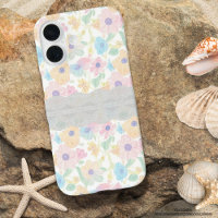 Minimalist pastel girly floral and lace Cute chic