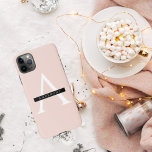Minimalist Pastel Pink Personalised Name<br><div class="desc">Minimalist Pastel Pink Personalised Name</div>