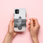 Minimalist Pastel Pink Personalised Name & Photo Case-Mate iPhone Case<br><div class="desc">Minimalist Pastel Pink Personalised Name & Photo</div>