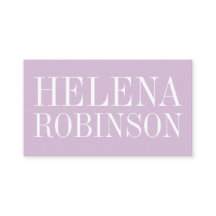 Minimalist pastel purple / violet simple trendy