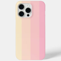 Minimalist Pastel Stripe Pattern with Rose Tones