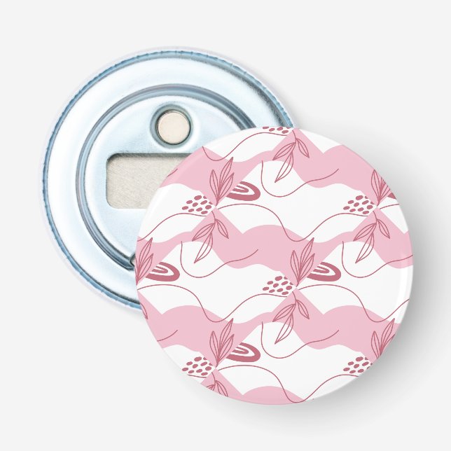 Minimalist Pattern Bottle Opener (Front)
