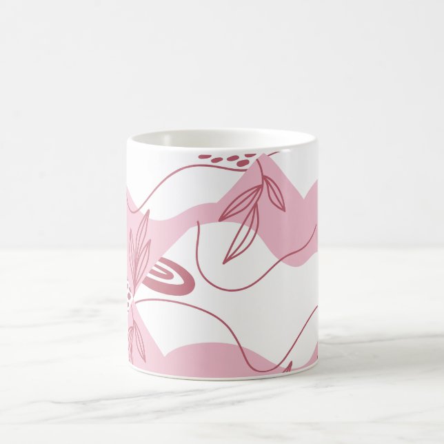 Minimalist Pattern Coffee Mug (Center)
