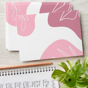 Minimalist Pattern Envelope