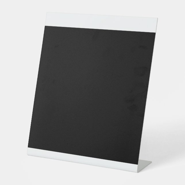 Minimalist Pedestal Sign Luxury Event Display (Front)