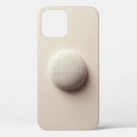 Minimalist Perforated Sphere Phone Case - Clean Ma