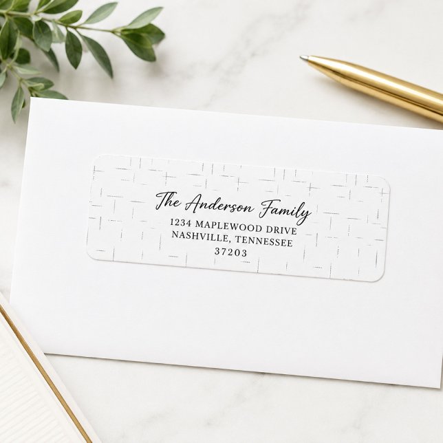 Minimalist Personalised Address Labels (Creator Uploaded)