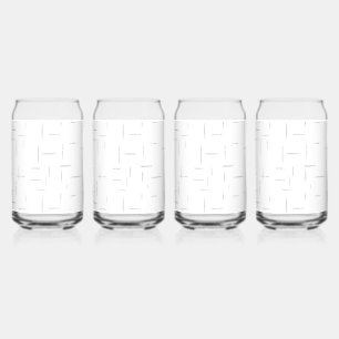Minimalist Personalised File Folder Set Can Glass