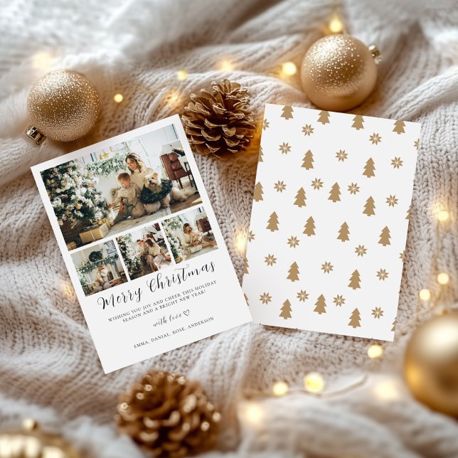 Minimalist Photo Christmas Card Template (Minimalist Photo Christmas Card Template)