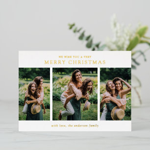 Minimalist Photo Collage Modern Christmas