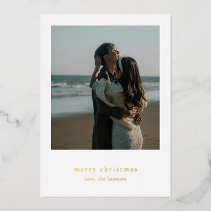 Minimalist Photo Modern Christmas