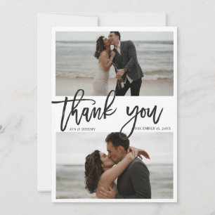 Minimalist Photo Thank You Cards