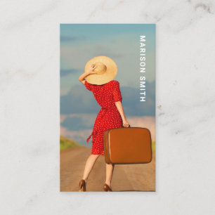 Minimalist Photography Full Photo Simple Business  Card