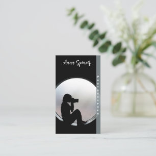 Minimalist Photography Full Photo Simple  Business Card