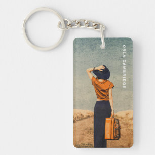 Minimalist Photography Full Photo Simple Key Ring