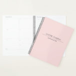 Minimalist Pink Modern Planner<br><div class="desc">Minimalist and modern design.</div>