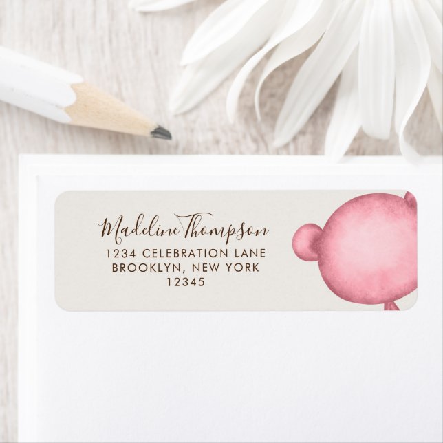 Minimalist Pinnk Bear Elegant Script Typography (Insitu)