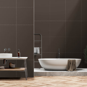 Minimalist Plain Dark Brown Modern Custom Colour Wallpaper