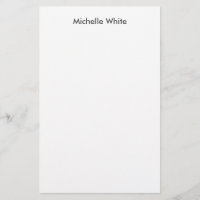 Minimalist Plain Elegant Legible Modern