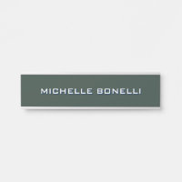 Minimalist Plain Modern Celtic Green