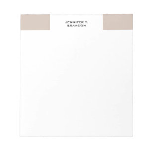 Minimalist Plain Modern Professional Notepad