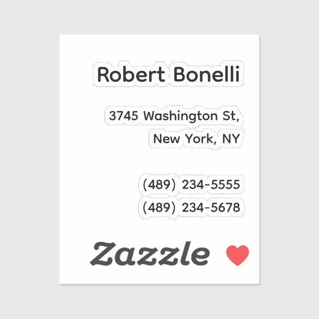 Minimalist Plain White Modern  (Sheet)