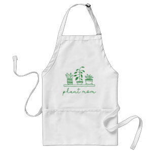 Minimalist Plant Mom Cute Plant Lover Standard Apron