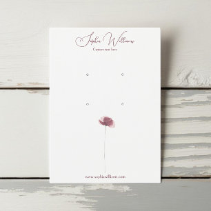 Minimalist Poppy Double Studs Jewellery Display Ca