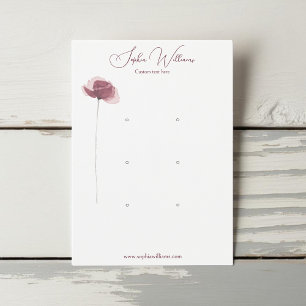 Minimalist Poppy Triple Studs Jewellery Display Ca