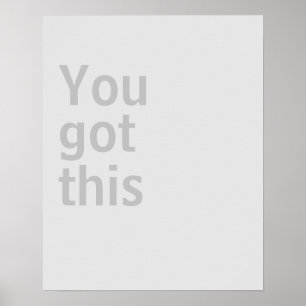 Minimalist poster