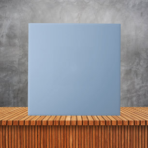 Minimalist Powder Blue Plain Solid Colour Tile