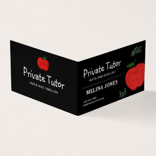 Minimalist Private Tutor and Educators Teacher