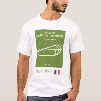 Minimalist Prix De L'Arc De Triomphe Racing Tee