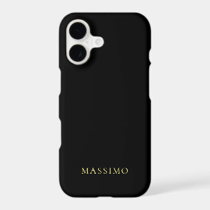 Minimalist ProfeNassional Gold & Black Colour Name